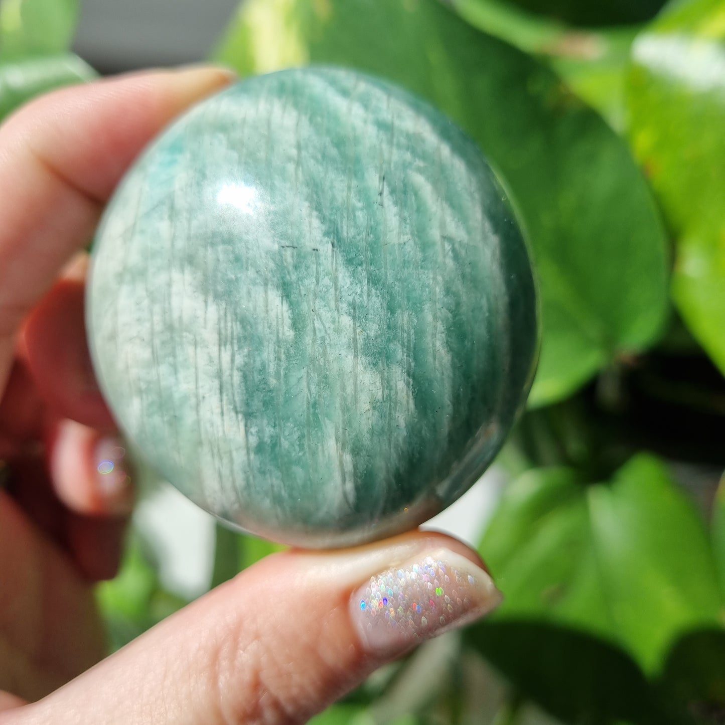 Amazonite Palmstone - Madagascar - Sparrow and Fox