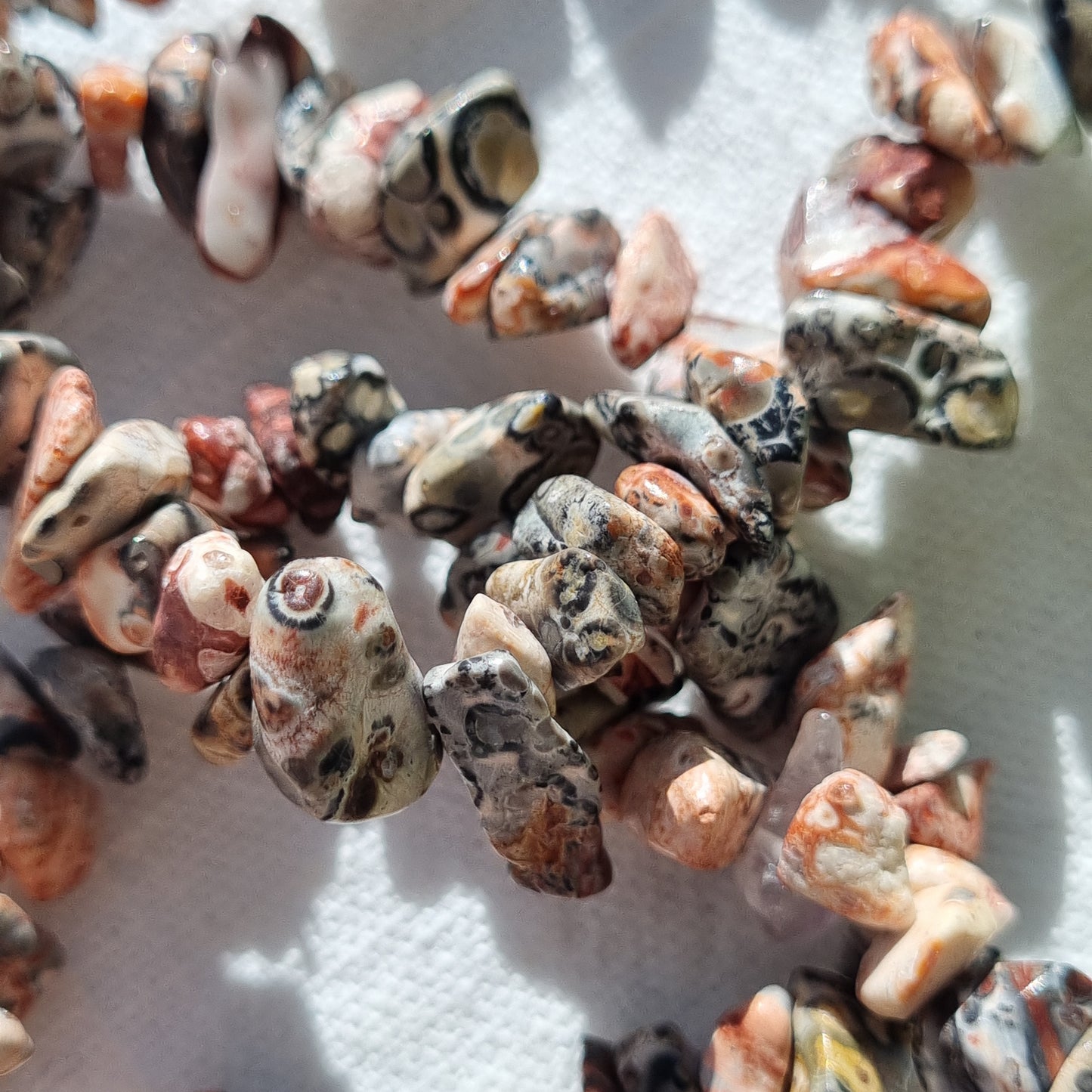 Leopard Skin Jasper Chip Bracelet - Sparrow and Fox