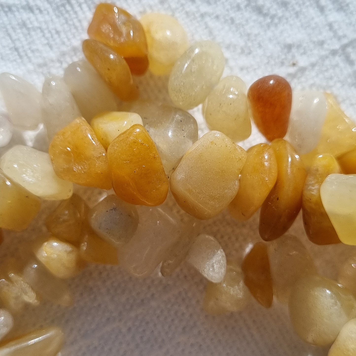 Yellow Aventurine Chip Bracelet - Sparrow and Fox