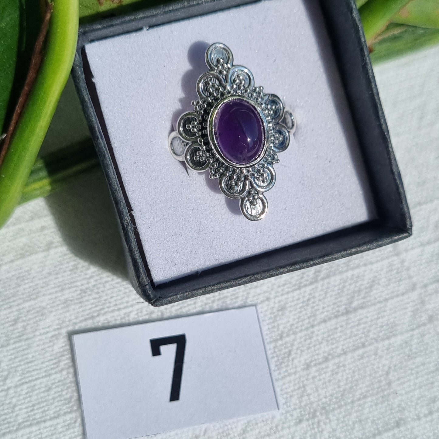 Spring Bloom Sterling Silver Ring - Sparrow and Fox