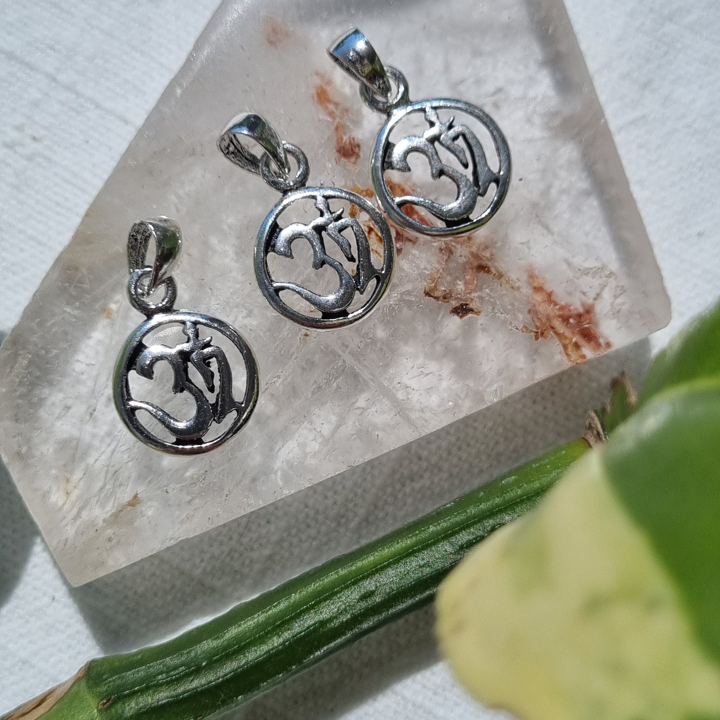 Sterling Silver Pendants - Sparrow and Fox