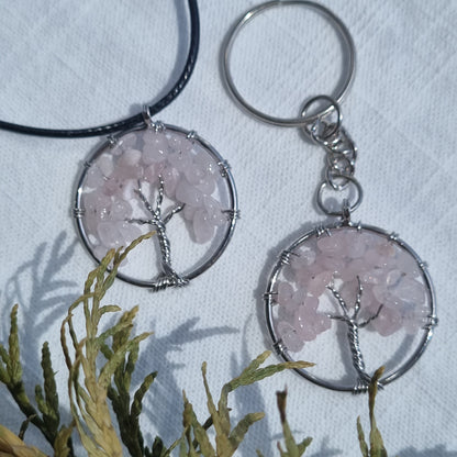 Crystal Tree of Life | Pendants or KeyChain - Sparrow and Fox