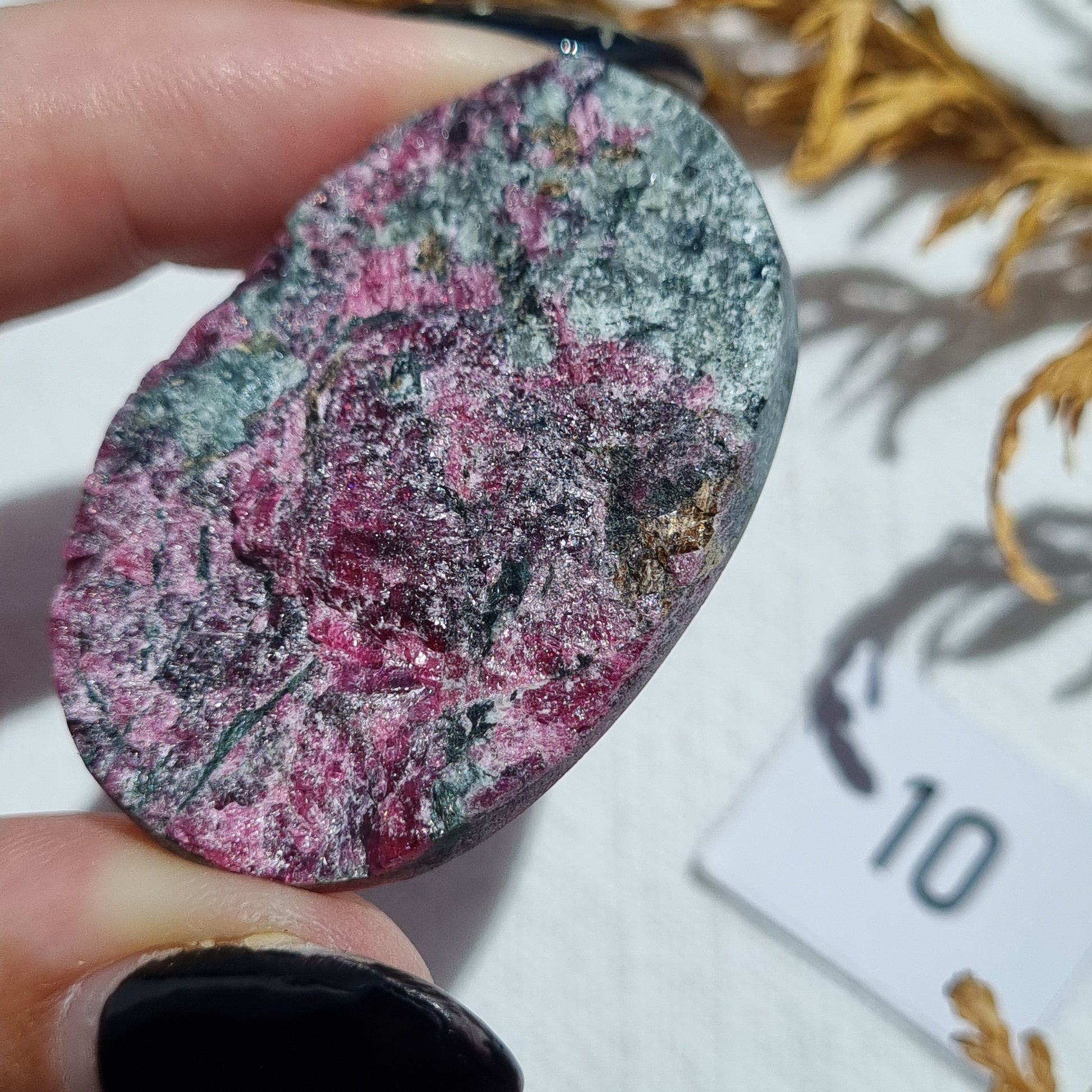 Erythrite Cabochon - Sparrow and Fox