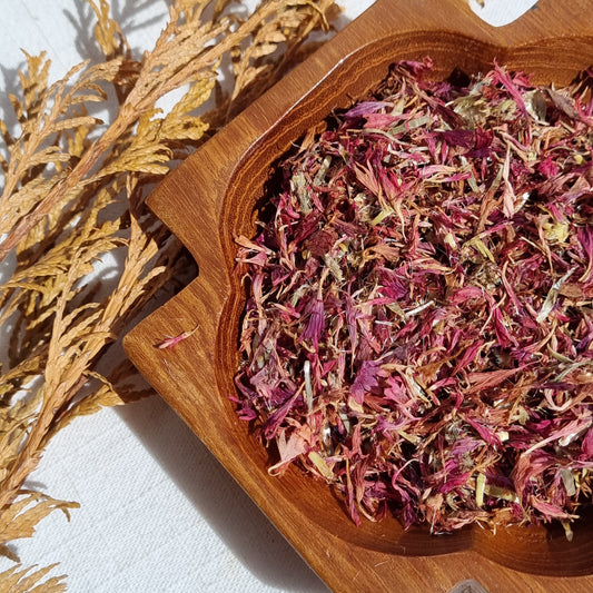 Purple Cornflower Petals - the witches Pantry