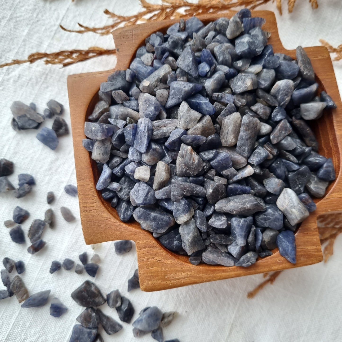 Blue Quartz Chips - Sparrow and Fox