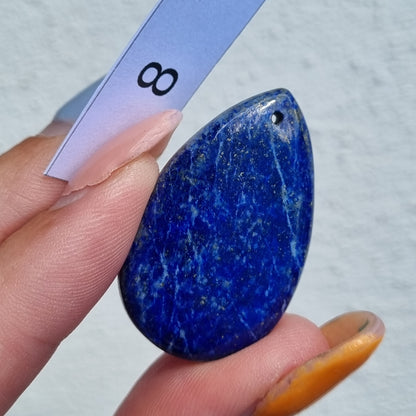 Lapis Lazuli Drilled Cabochon