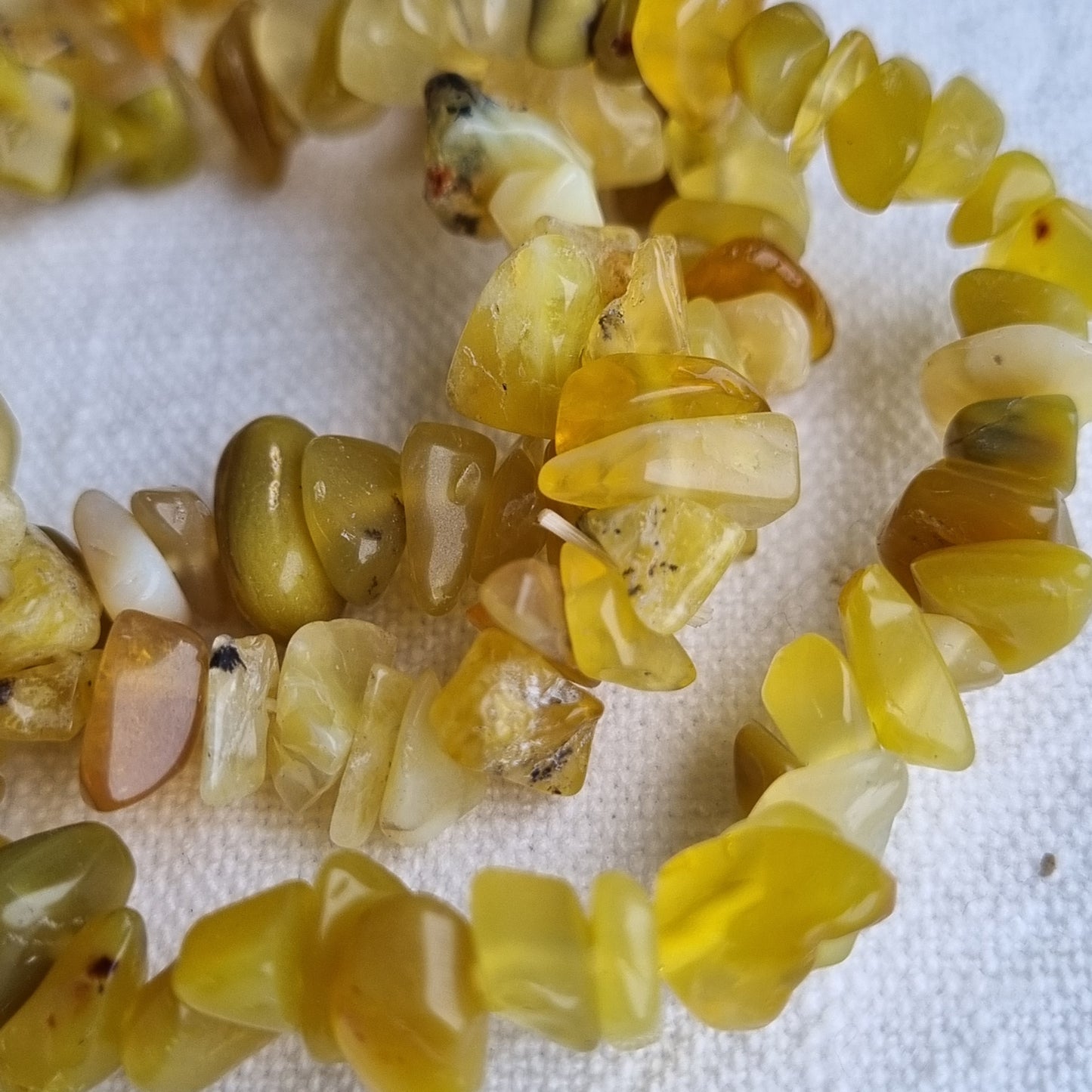 Yellow Opal Chip Bracelet - Sparrow and Fox