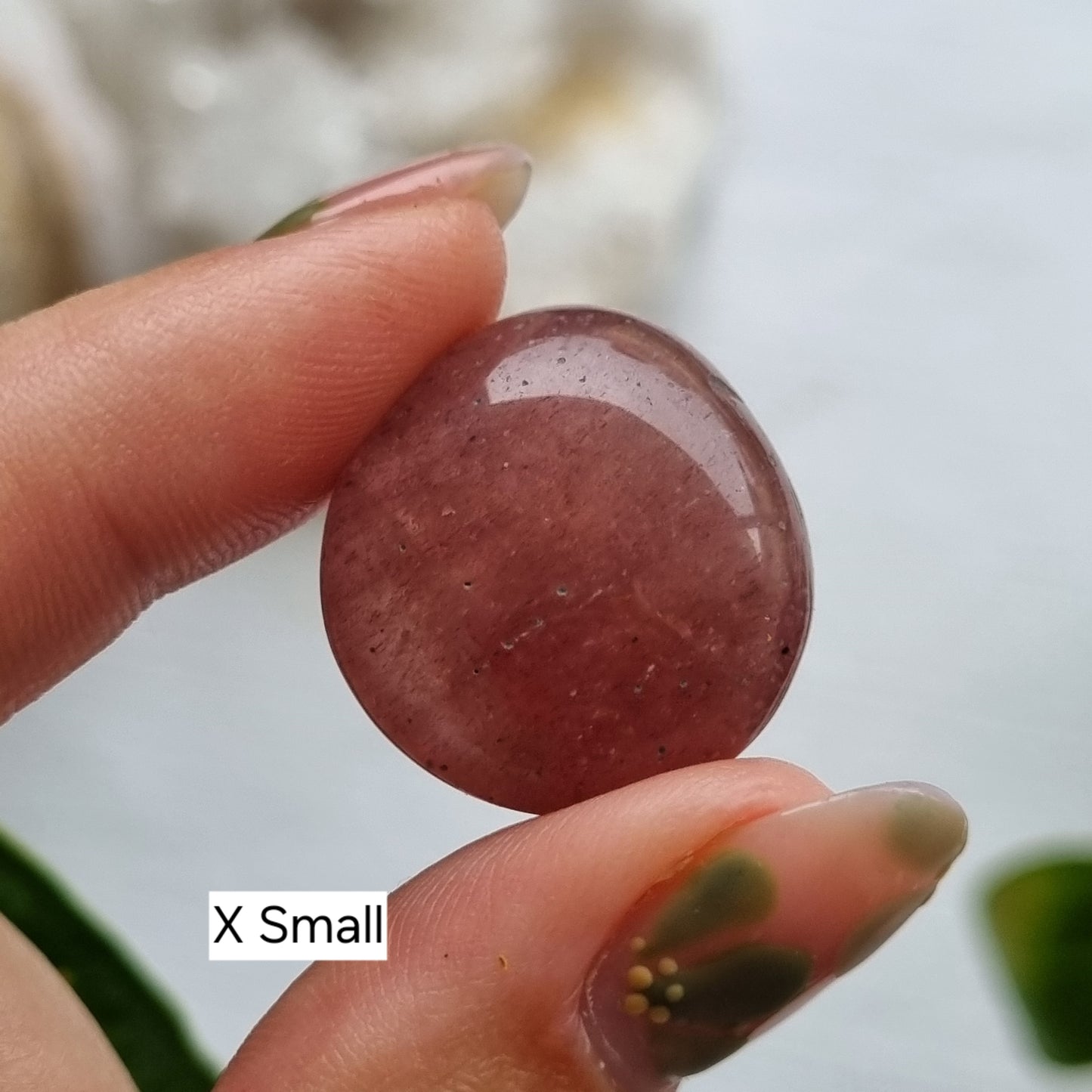 Strawberry Quartz Tumble - Sparrow and Fox