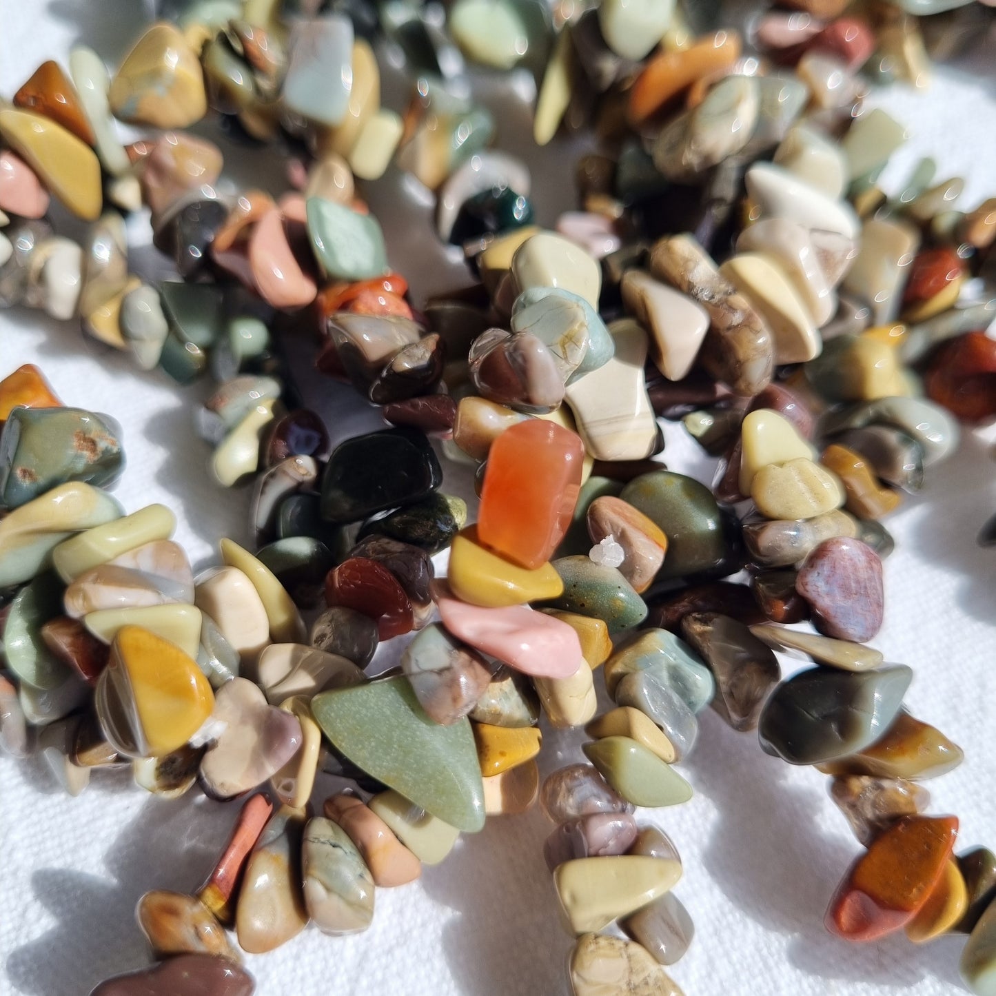 Polychrome Jasper Chip Bracelet - Sparrow and Fox