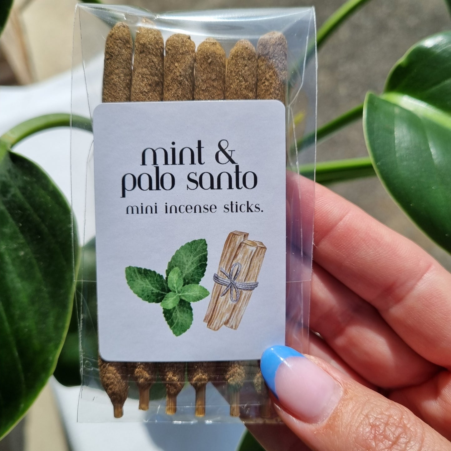 Mint & Palo Santo Mini Incense Sticks - 6 Pack - Sparrow and Fox