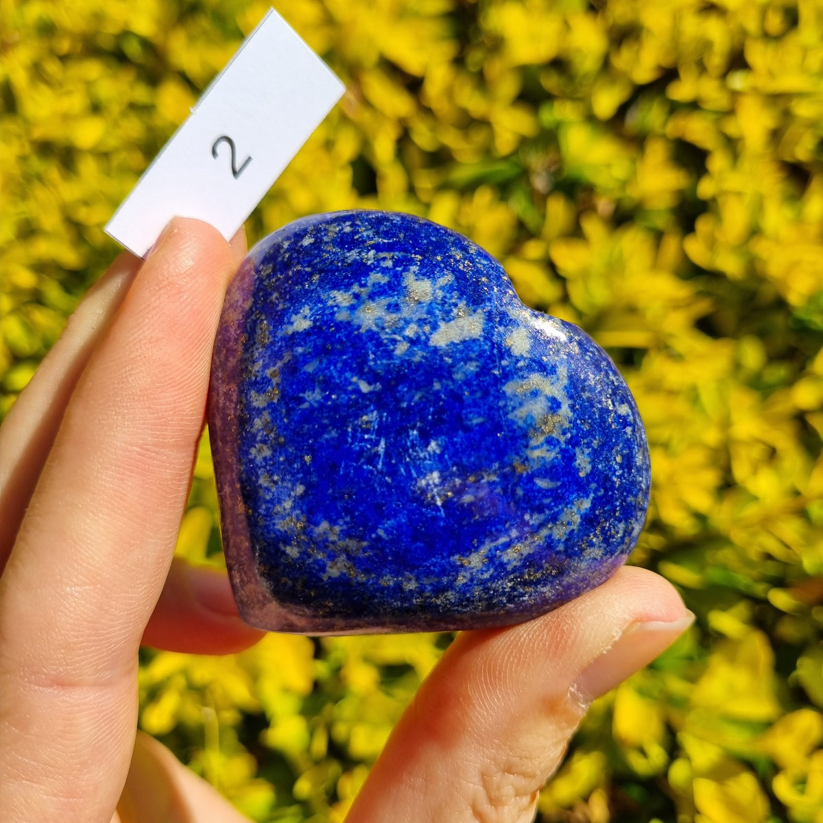 Lapis Lazuli Heart