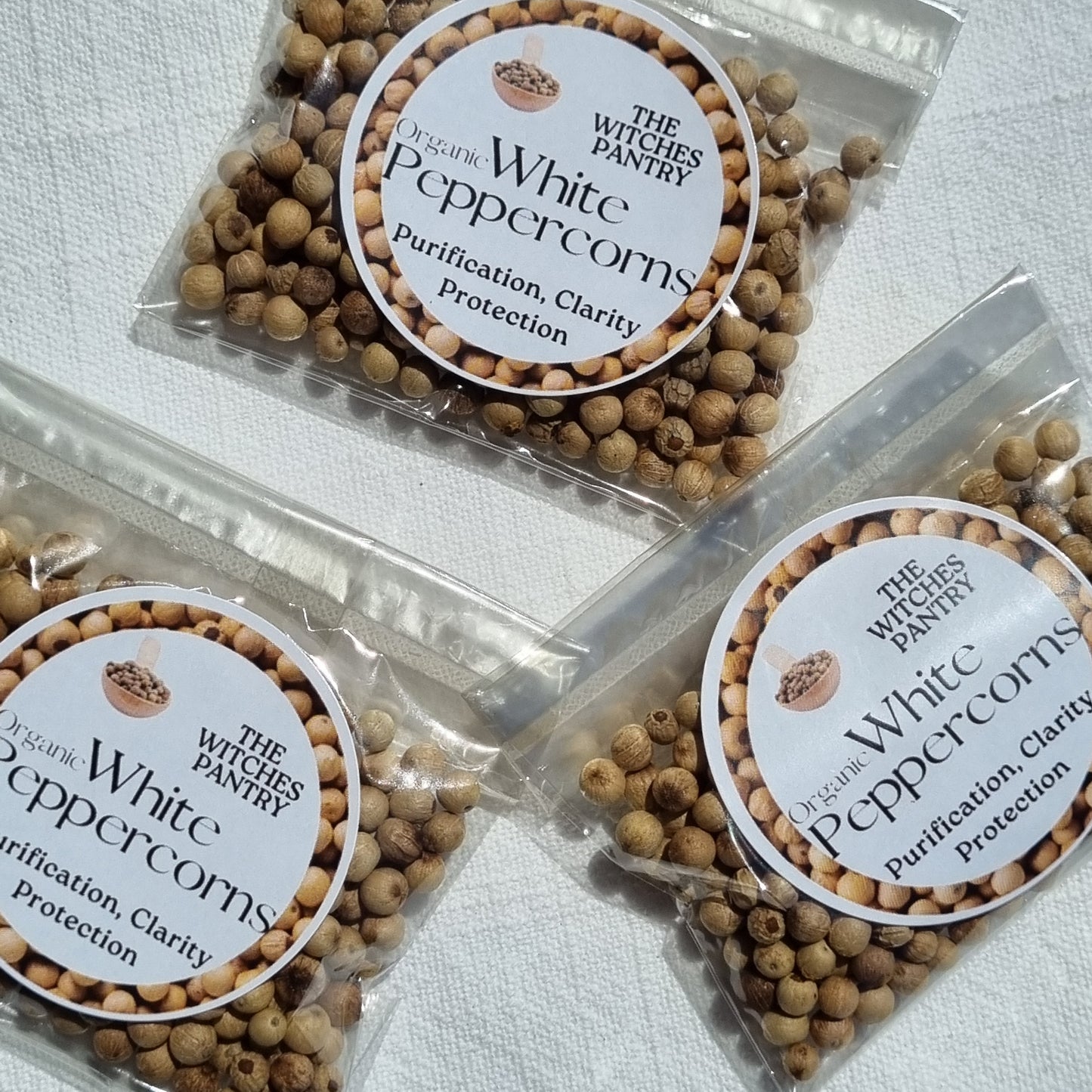 Peppercorns (White) - Organic - Sparrow and Fox