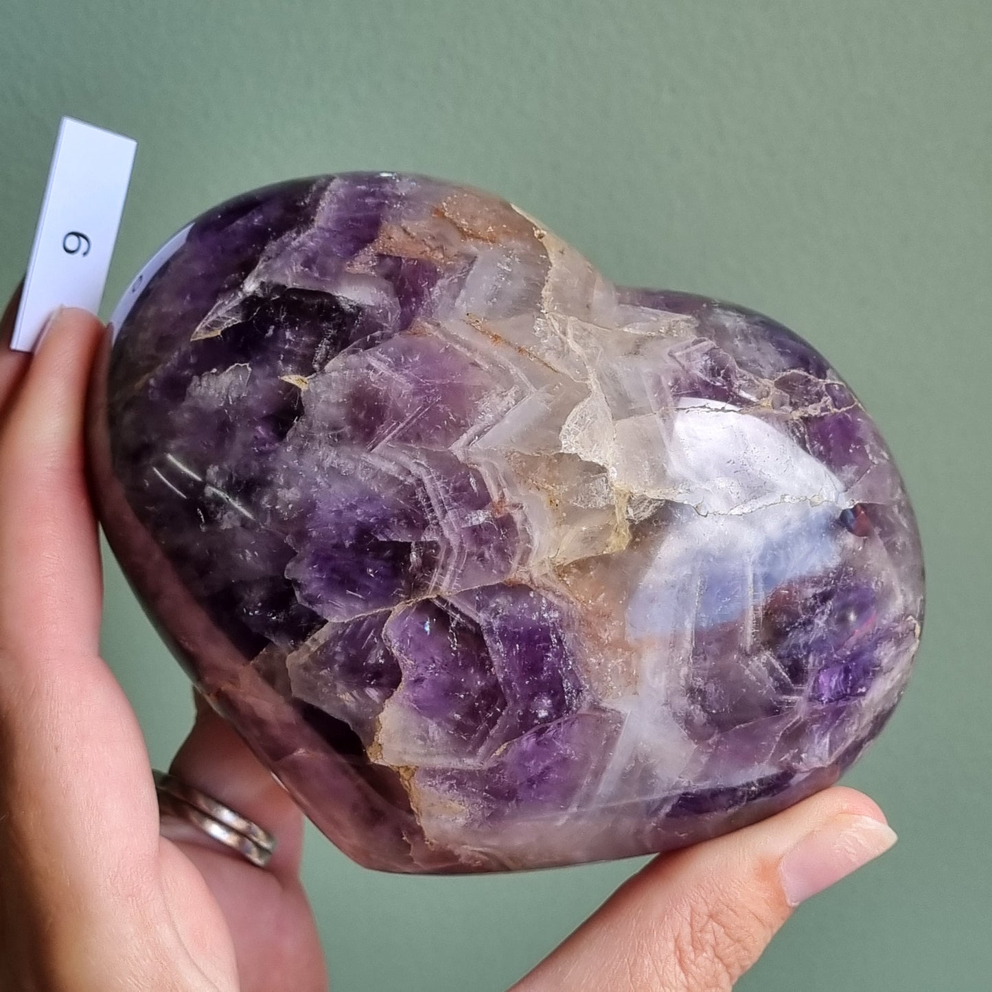 Amethyst Heart - Smaller Sizes