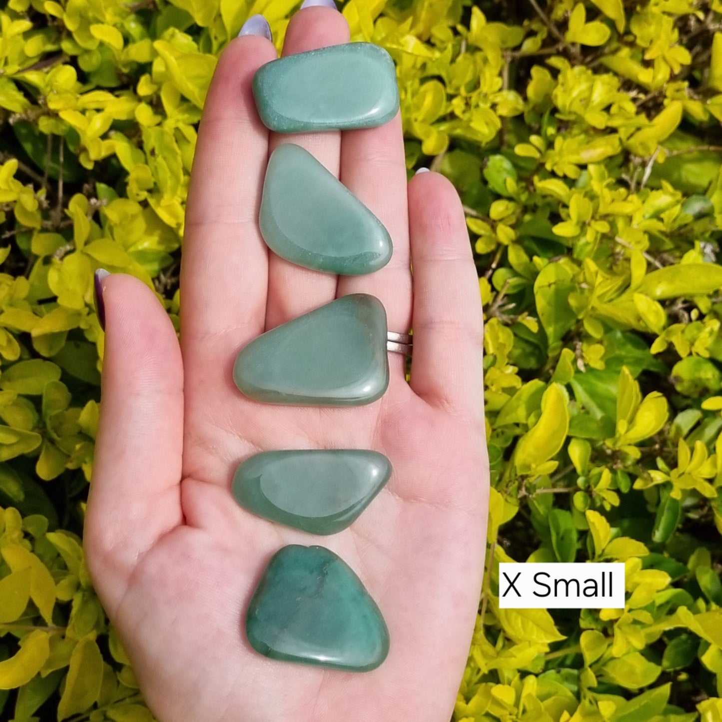 Green Aventurine Flat Stone