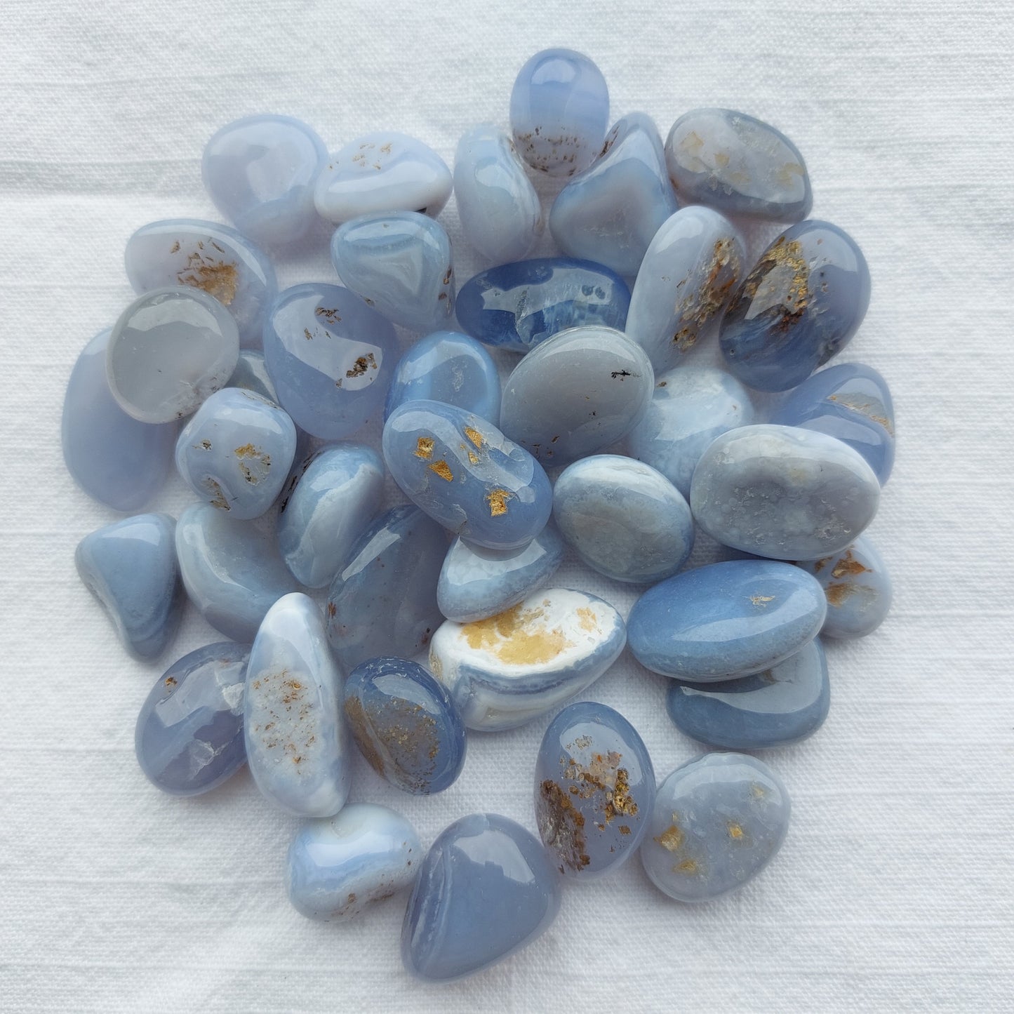Blue Chalcedony Tumble