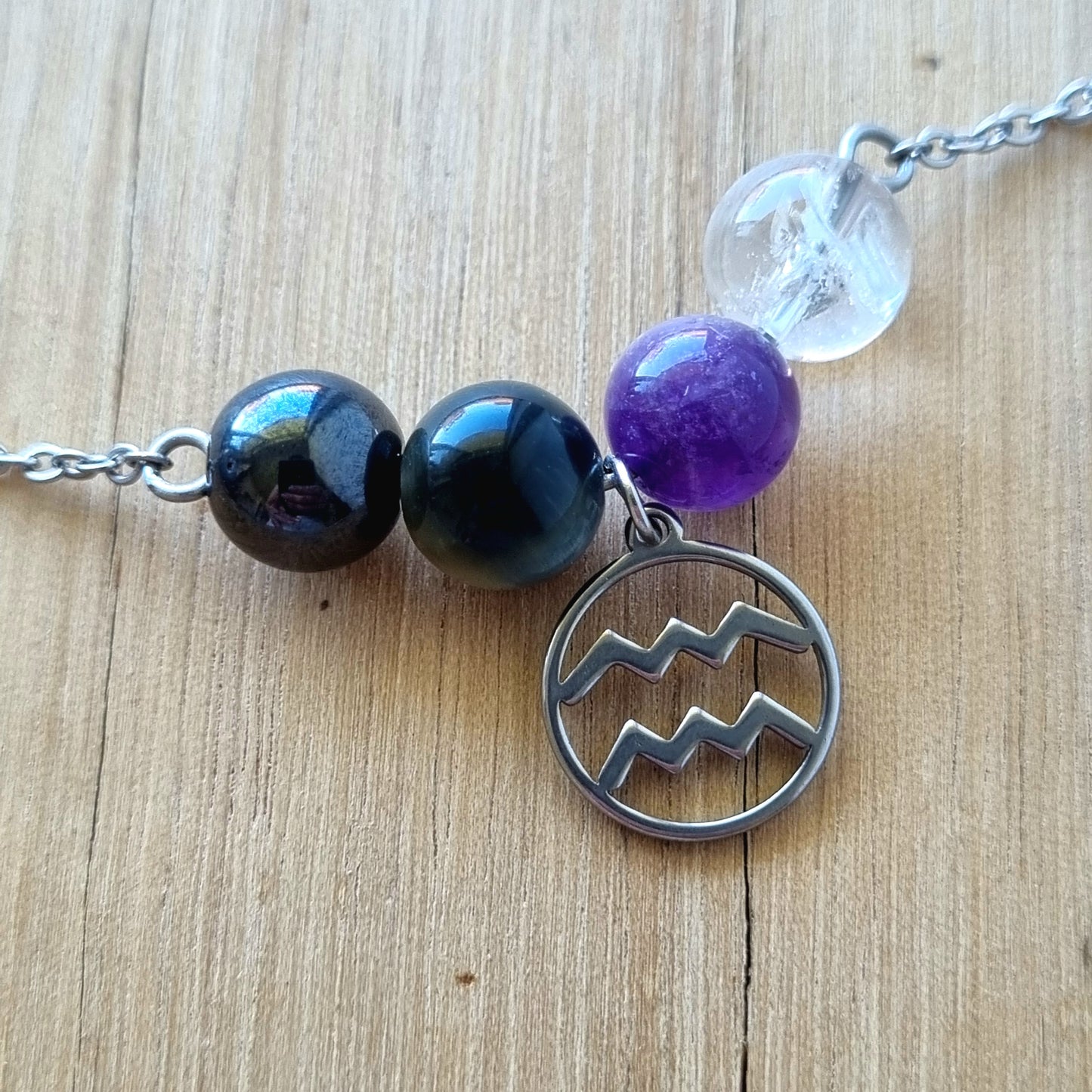 Aquarius Zodiac Necklaces