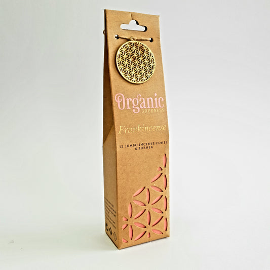 Frankincense Cones - Organic Goodness Masala Incense - Sparrow and Fox
