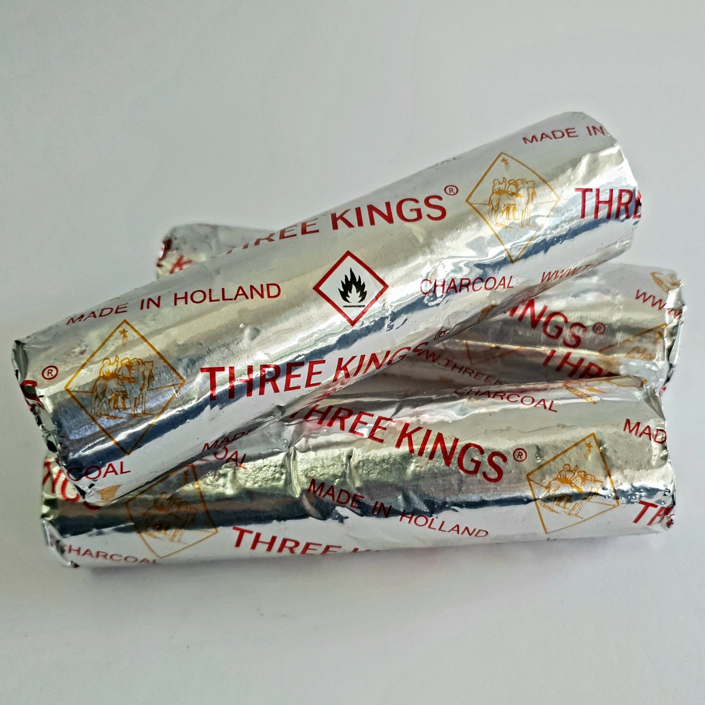 Three Kings Charcoal Discs - 1 roll - Sparrow and Fox