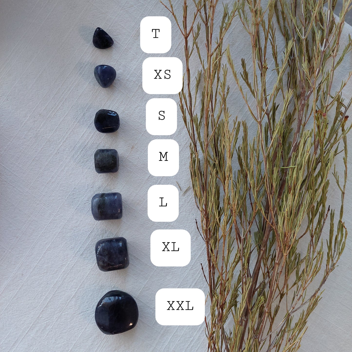 Iolite Tumble - Sparrow and Fox