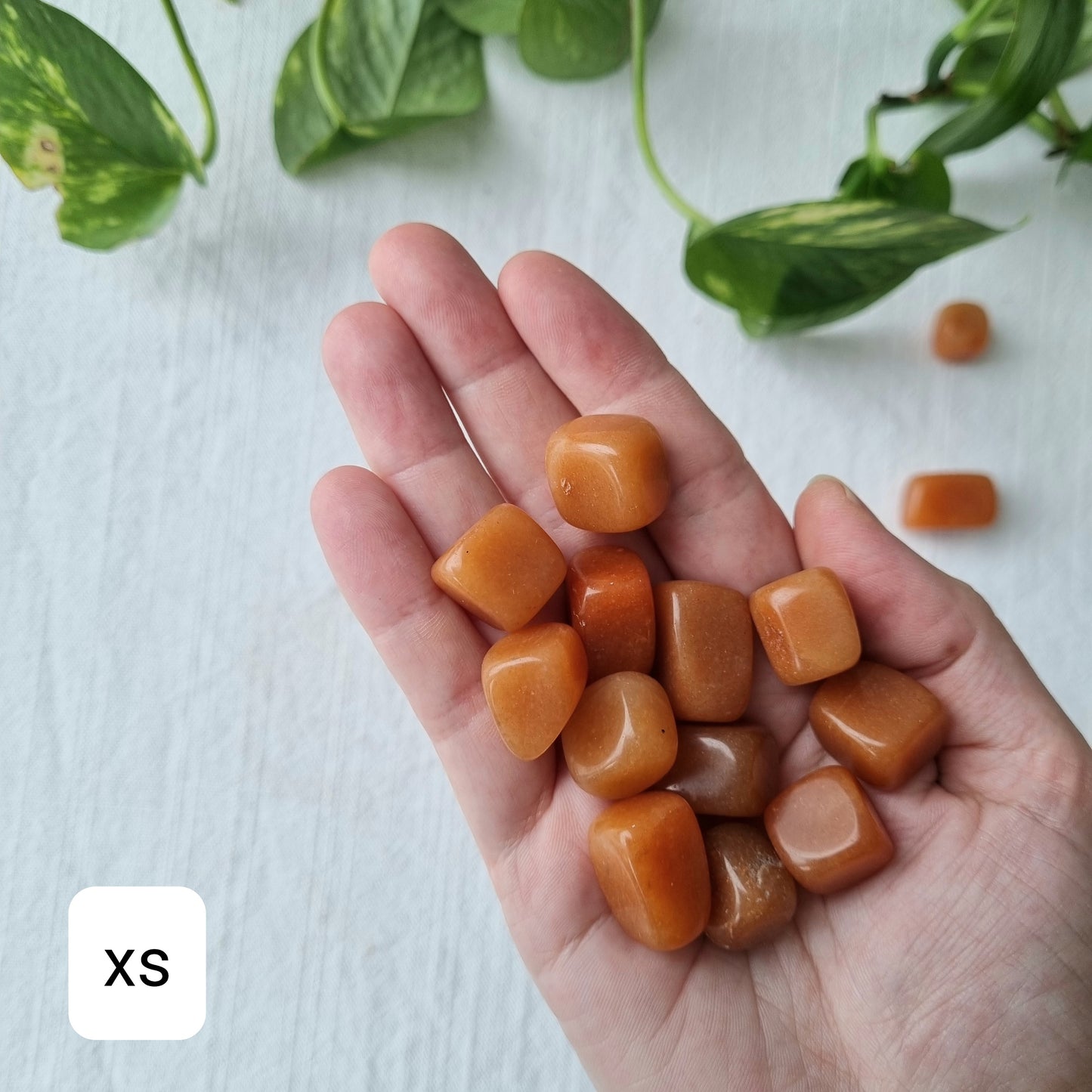 Red Aventurine Tumble - Sparrow and Fox