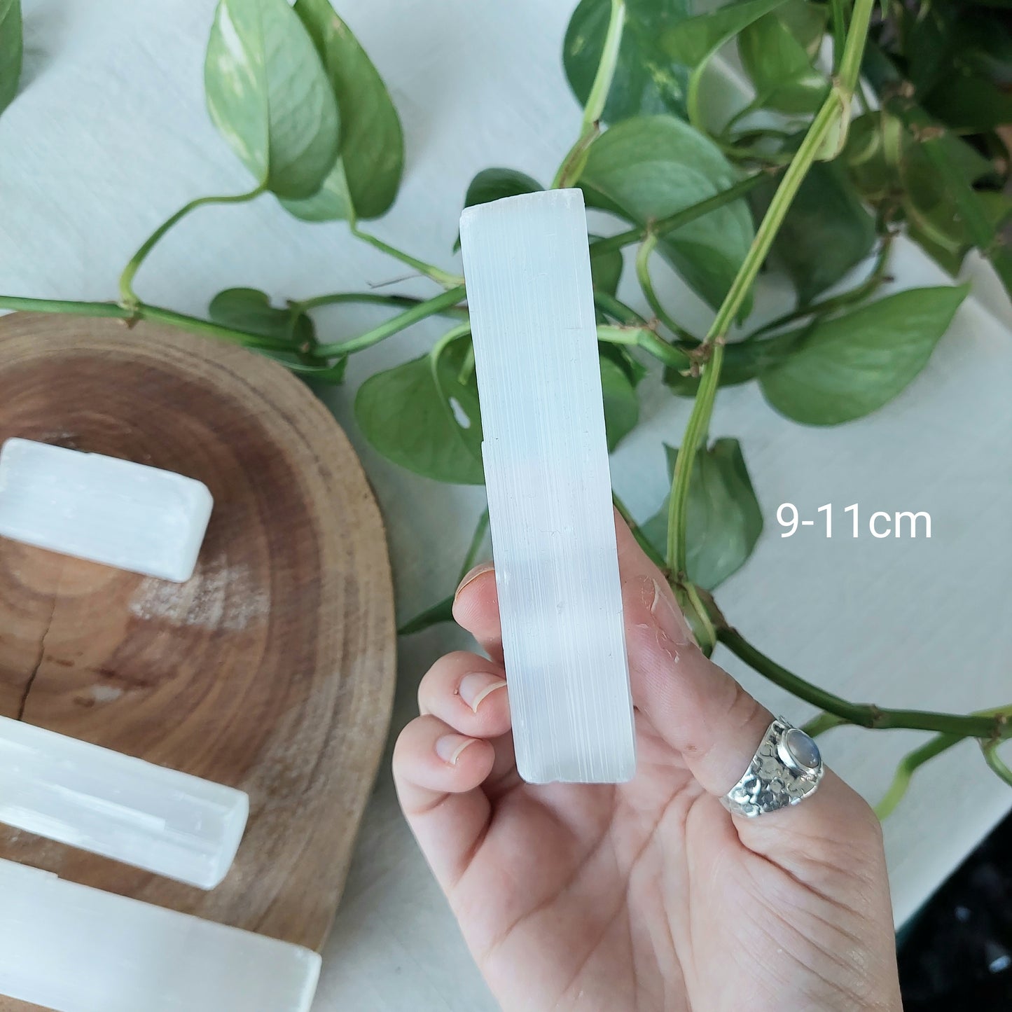 Selenite Bar Raw - Morocco - Sparrow and Fox