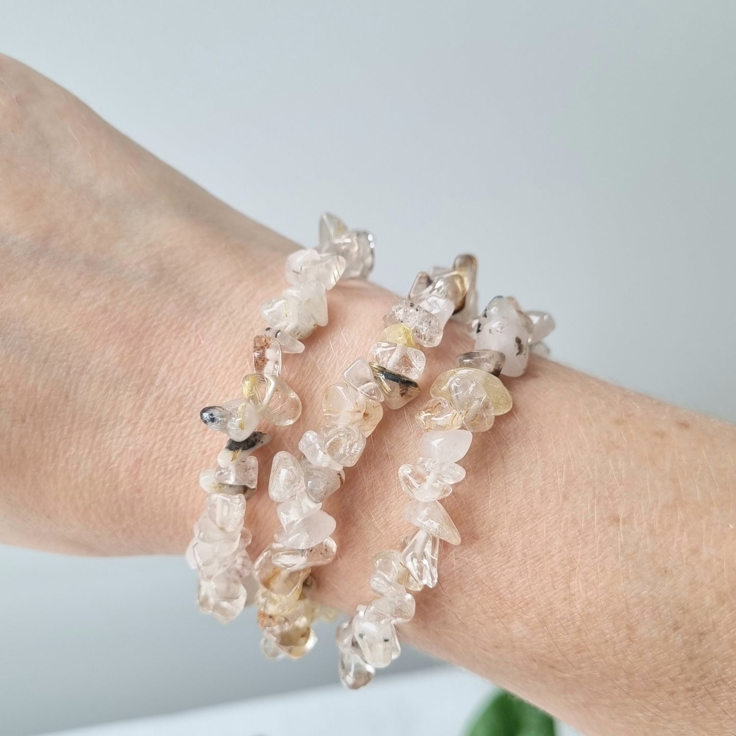 Golden Rutile Chip Bracelet - Sparrow and Fox