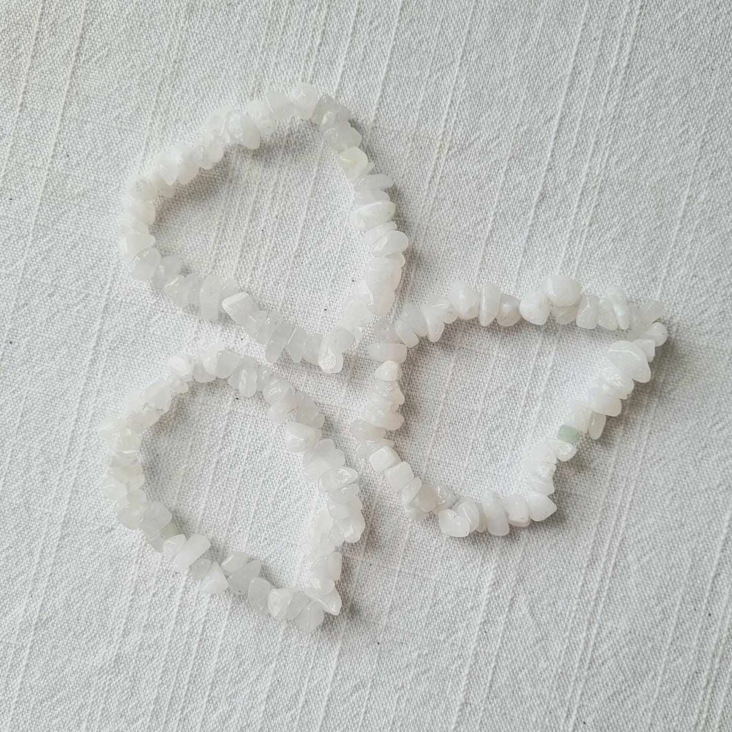 White Quartz Chip Bracelet - Sparrow and Fox