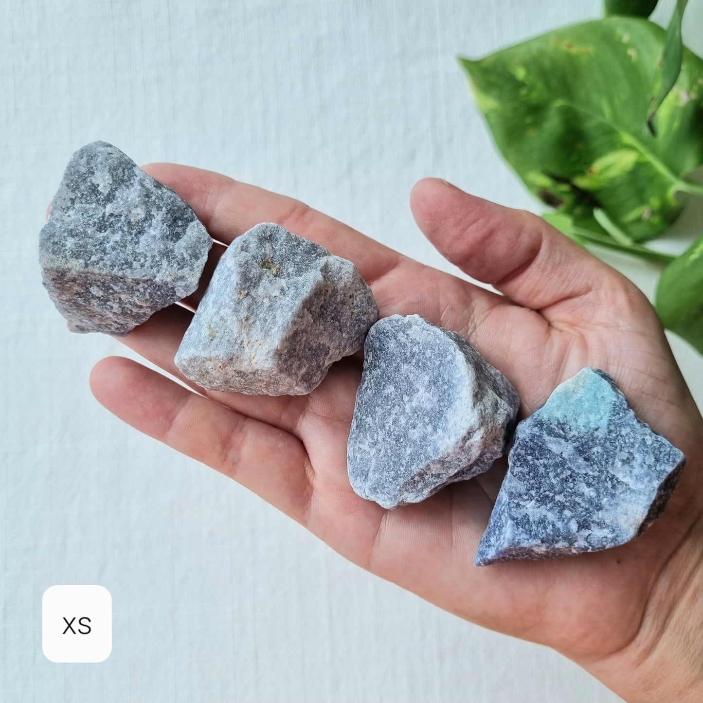 Blue Quartz Raw - Brazil - Sparrow and Fox