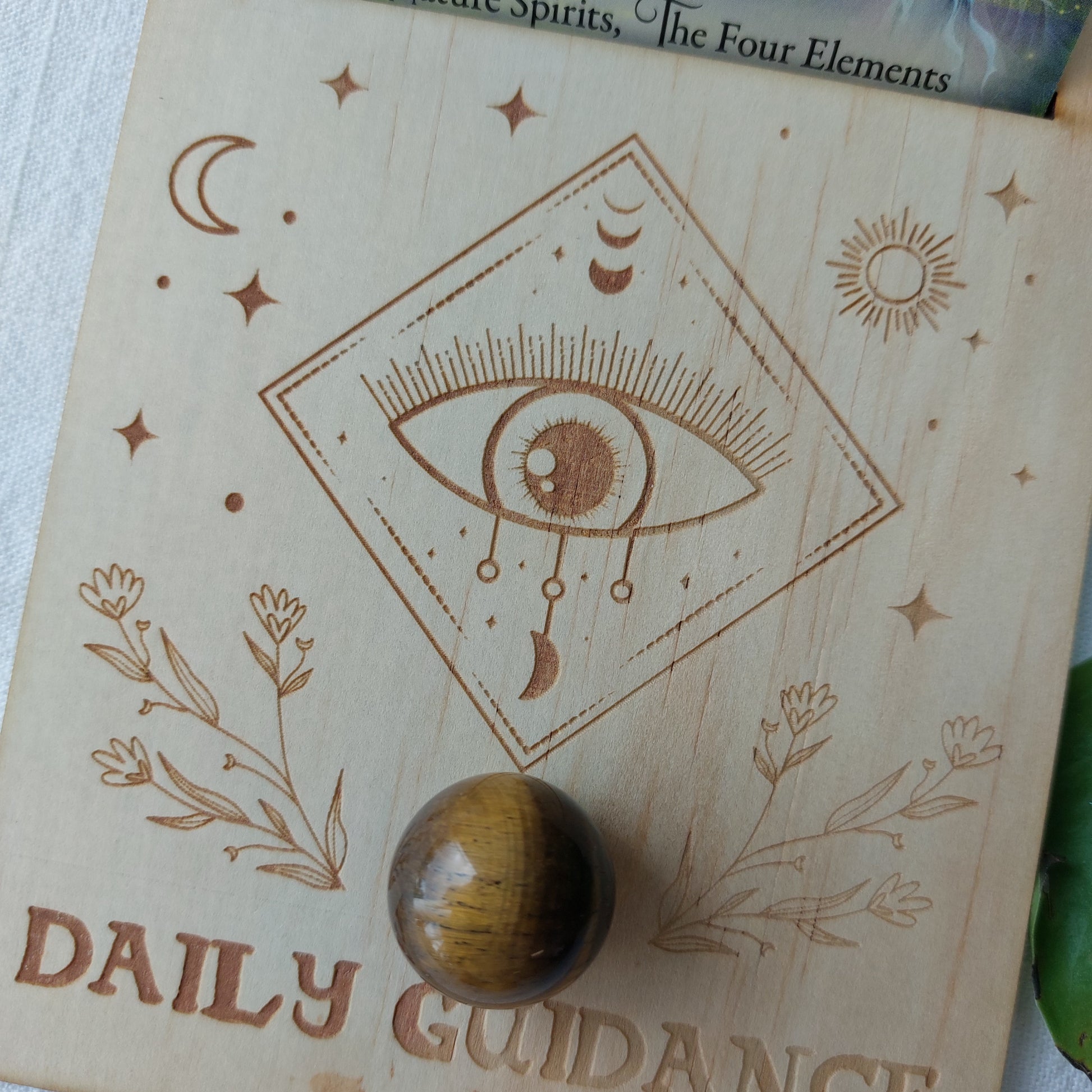Daily Guidance Tarot and Oracle Card Holder - The Seer - Sparrow and Fox