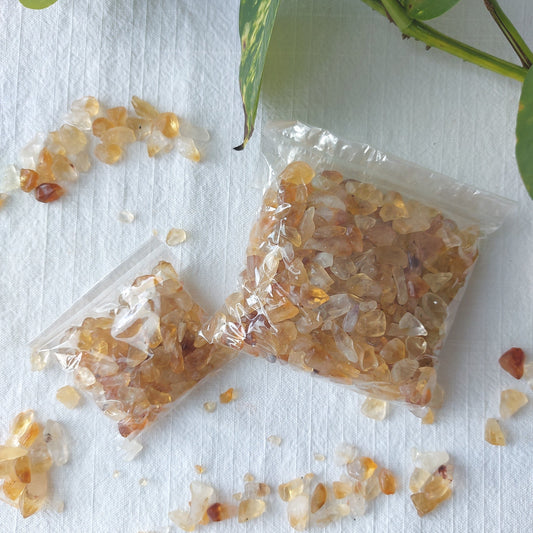 Citrine Crystal Chips - Sparrow and Fox
