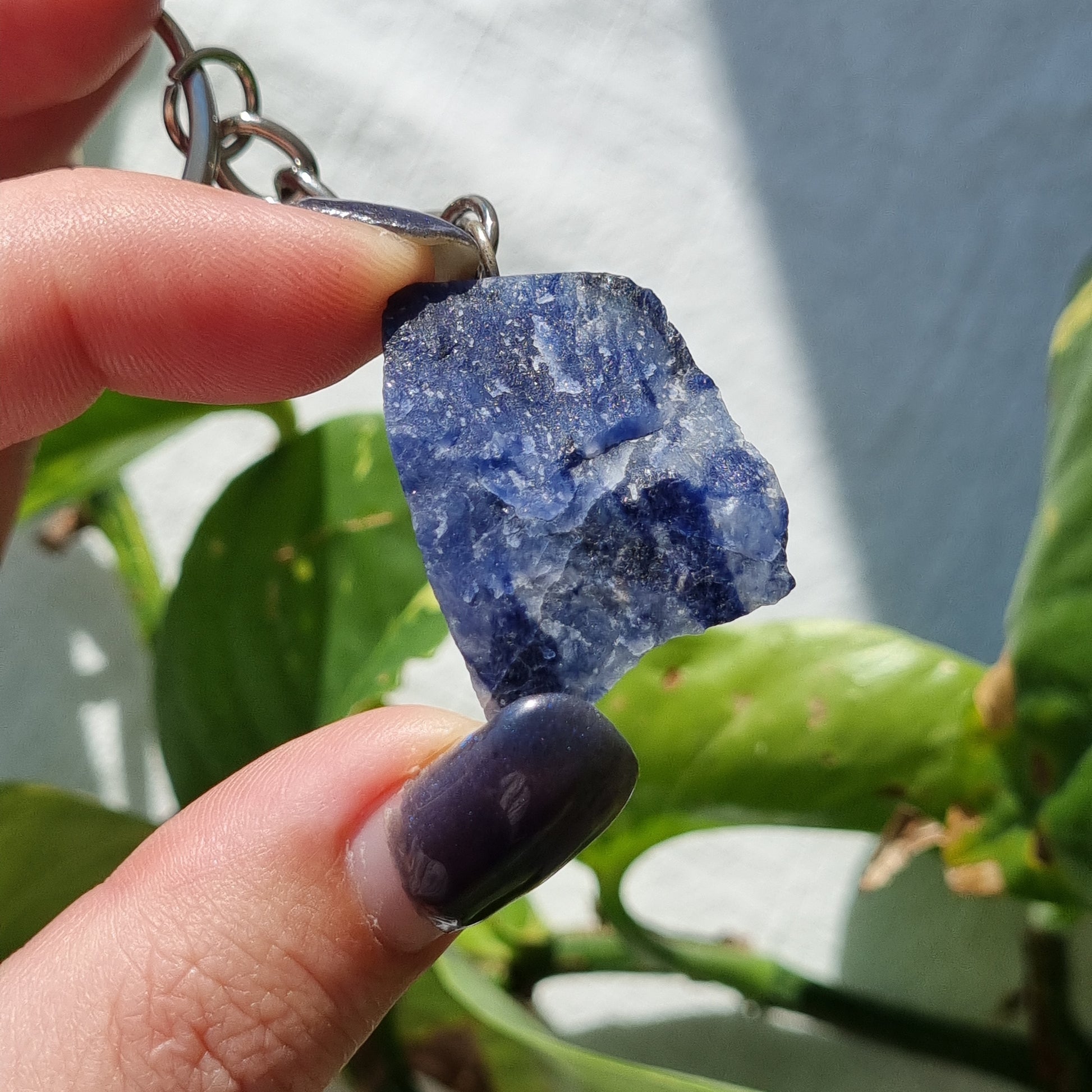 Raw Crystal Key Ring - NEW STYLES! - Sparrow and Fox