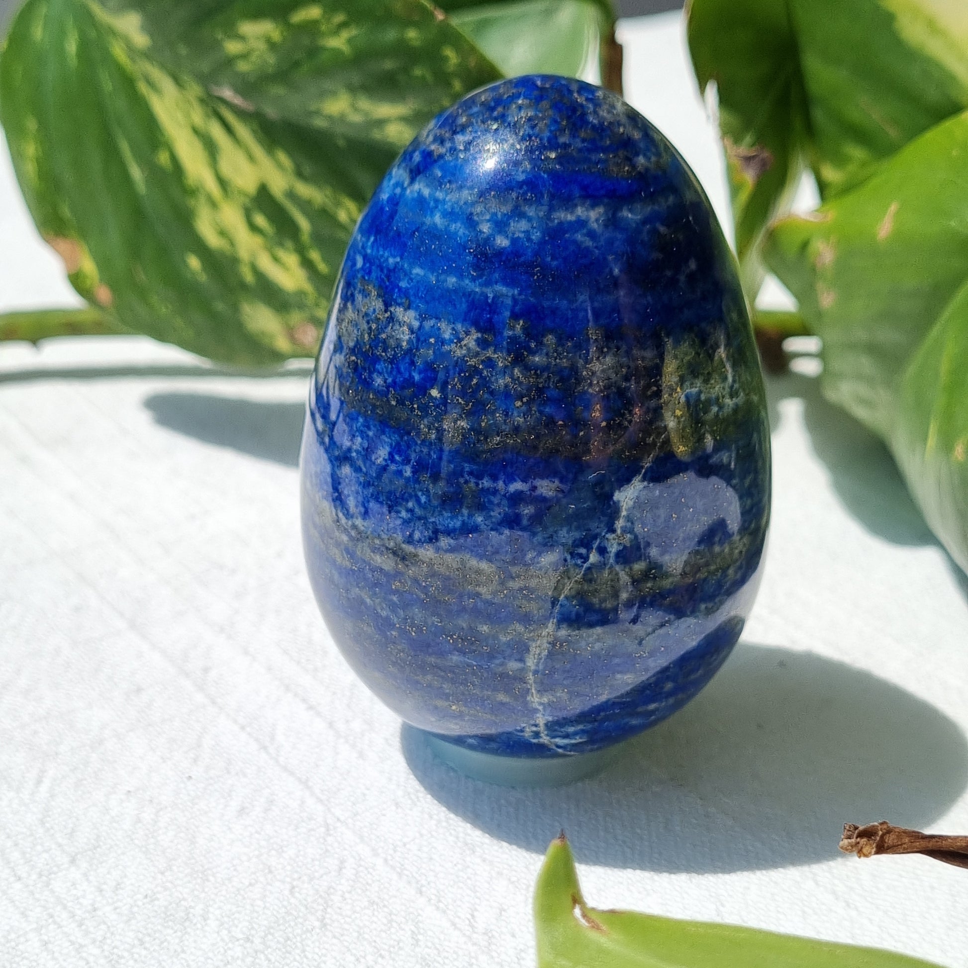 Lapis Lazuli Egg - 229g - Sparrow and Fox