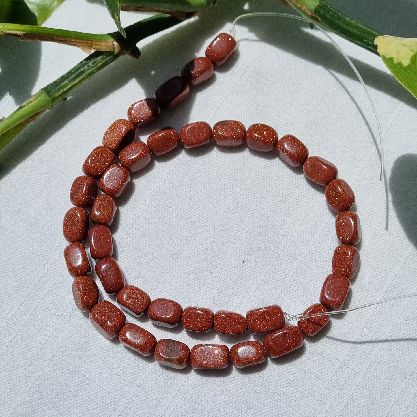 Goldstone Beads - 10-12mm - Sparrow and Fox