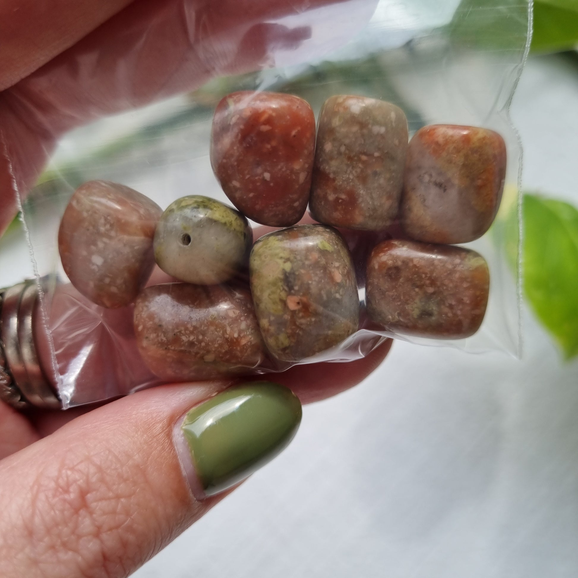 Autumn Jade Beads - 14-17mm - Sparrow and Fox