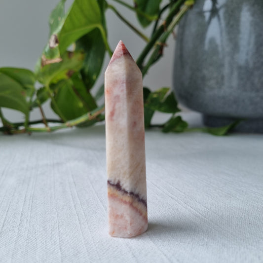 Banded Calcite Tower - 45g - Sparrow and Fox