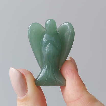 Angel of Luck - Green Aventurine - Sparrow and Fox
