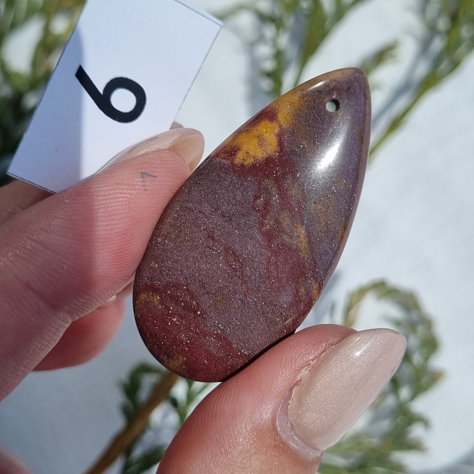 Mookaite Drilled Cabochon - Sparrow and Fox