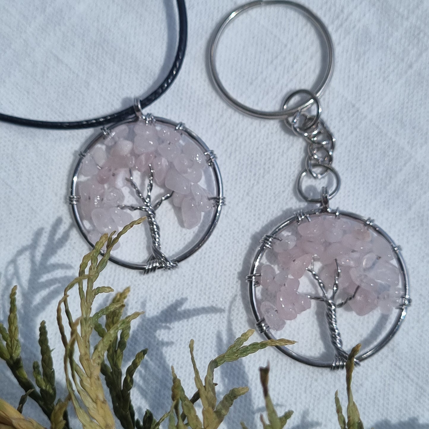 Crystal Tree of Life | Pendants or KeyChain - Sparrow and Fox
