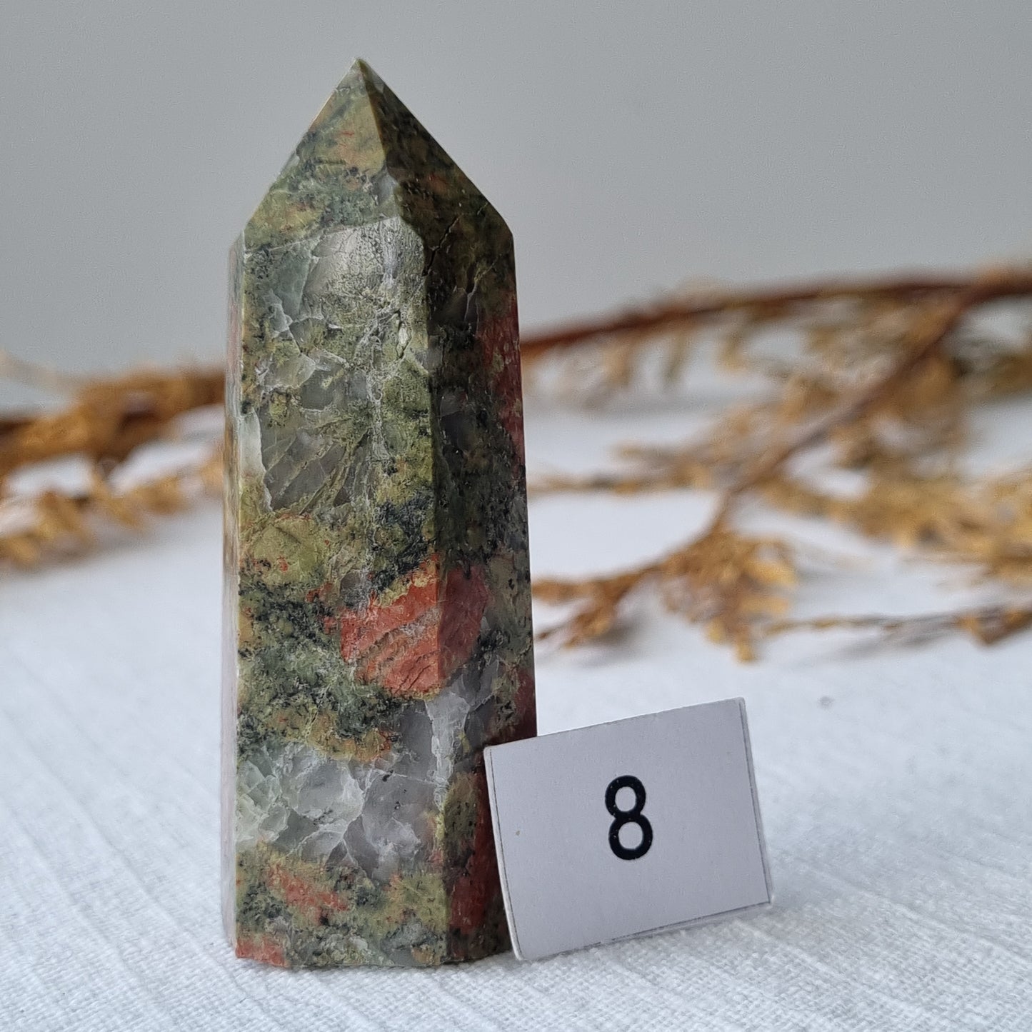 Unakite Tower - India - 50-75mm - Sparrow and Fox