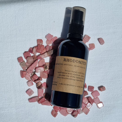 Rhodonite Scented  Room Spray & Aura Mist - March Limited Edition - Sparrow and Fox