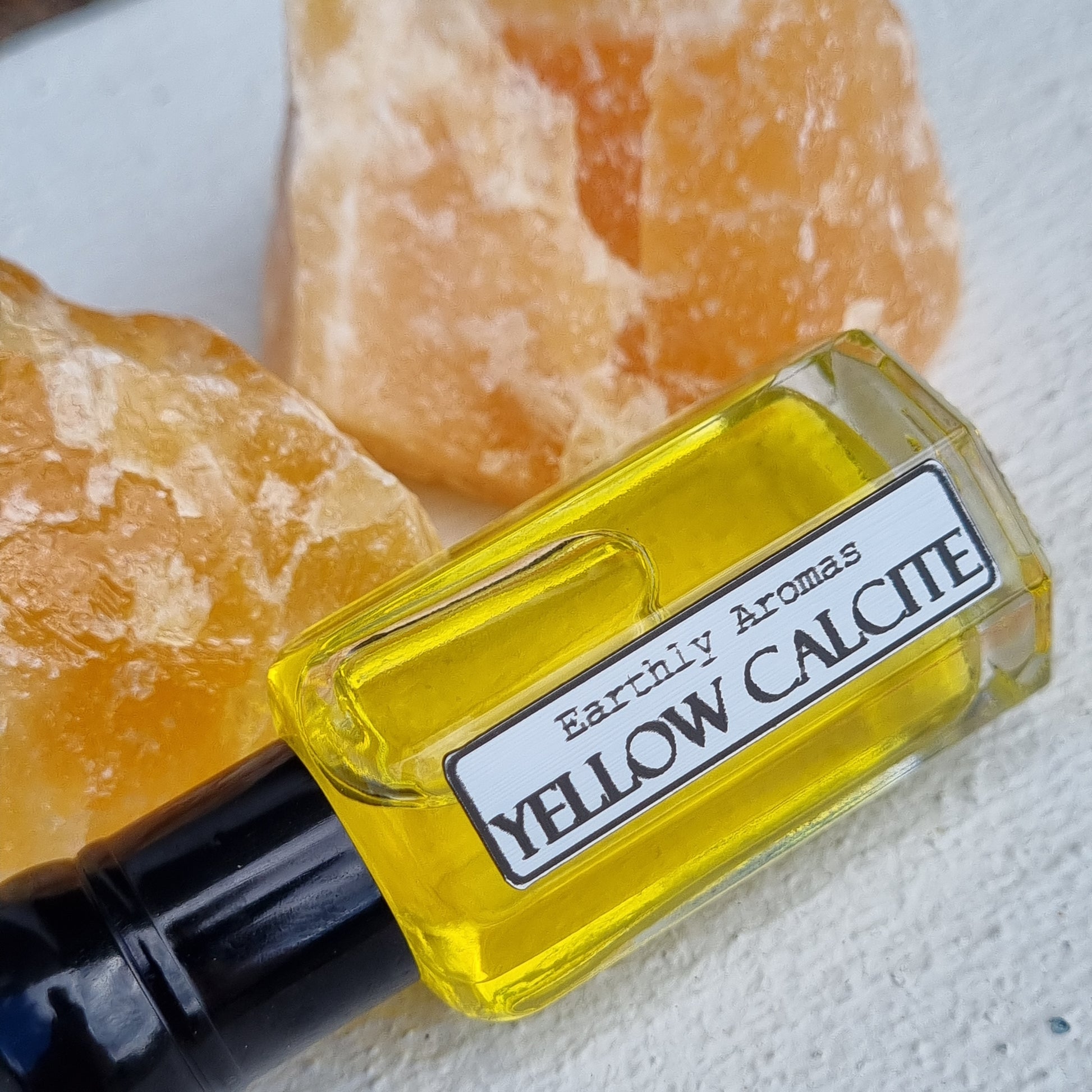 Yellow Calcite Scented Roll on Perfume Oil - Sparrow and Fox