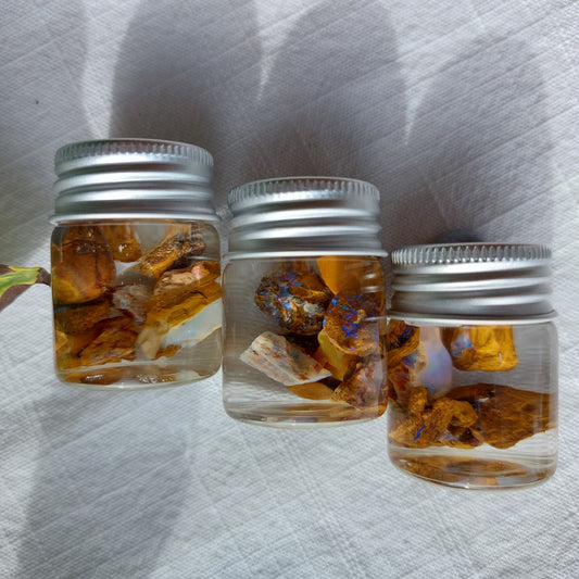 Boulder Opal Chip Jar - Australia - Sparrow and Fox