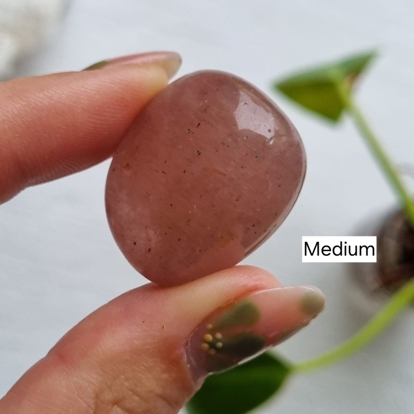 Strawberry Quartz Tumble - Sparrow and Fox