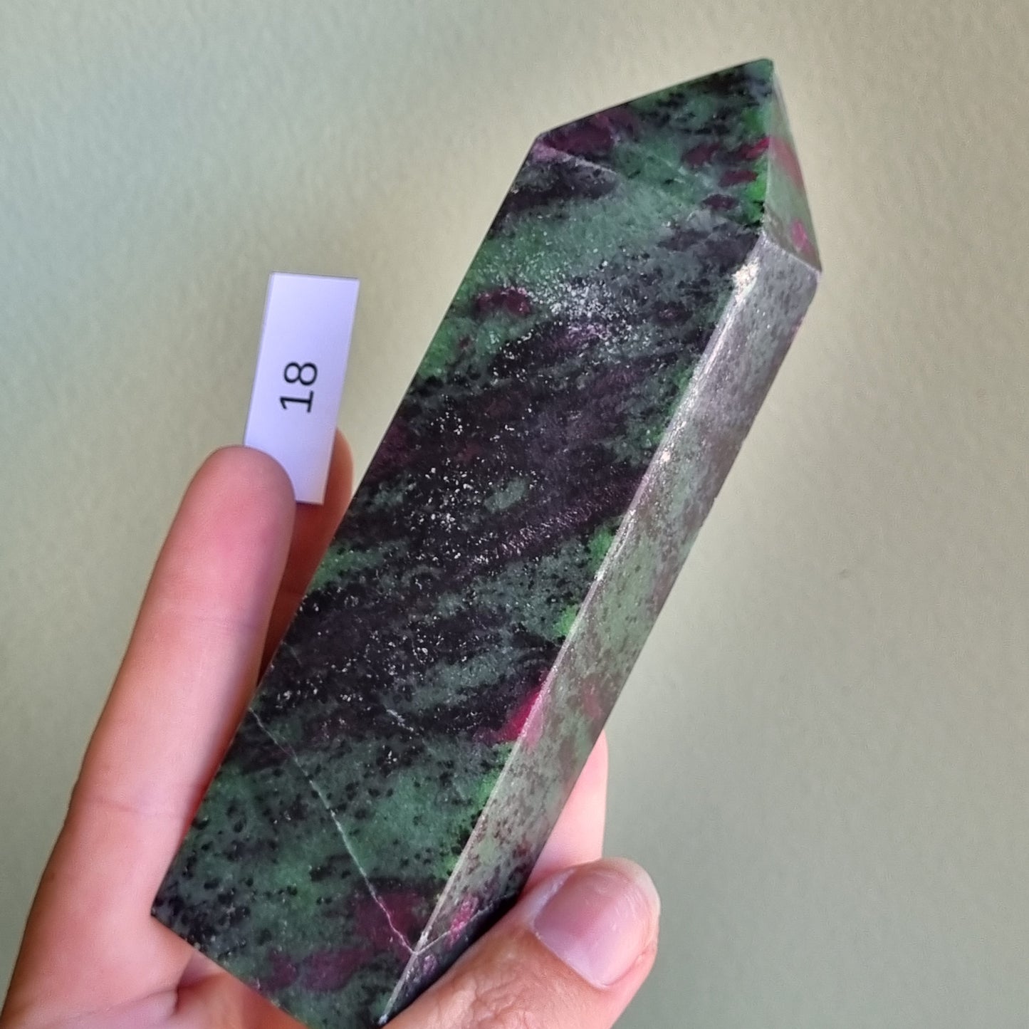 Ruby Zoisite Obelisk - Madagascar