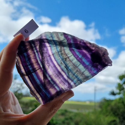 Fluorite Slice - China