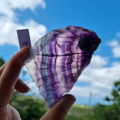 Fluorite Slice - China
