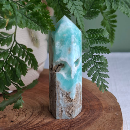 Caribbean Calcite Rough Tower - 77 grams