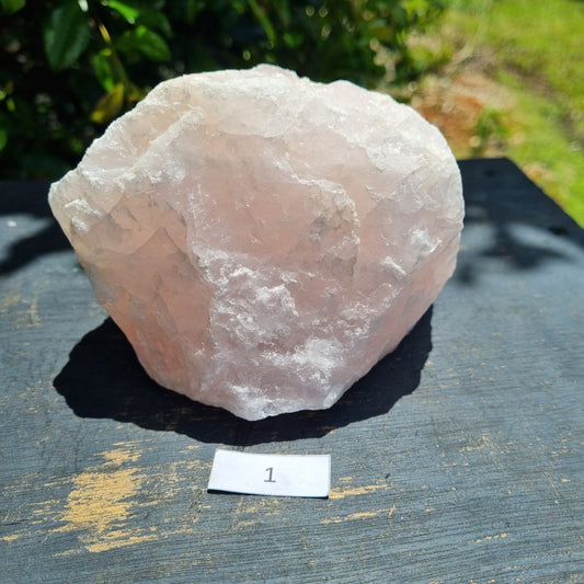 Rose Quartz Raw - Brazil - 1.321kg