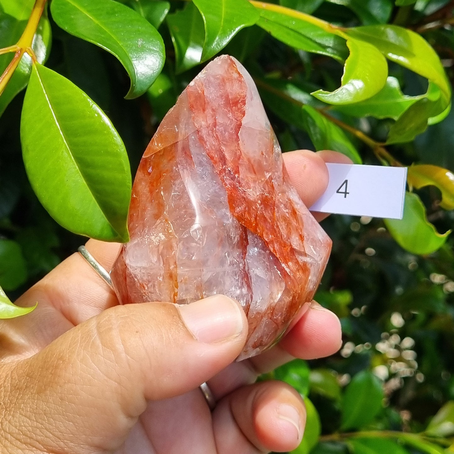 Fire Quartz Flame - Madagascar