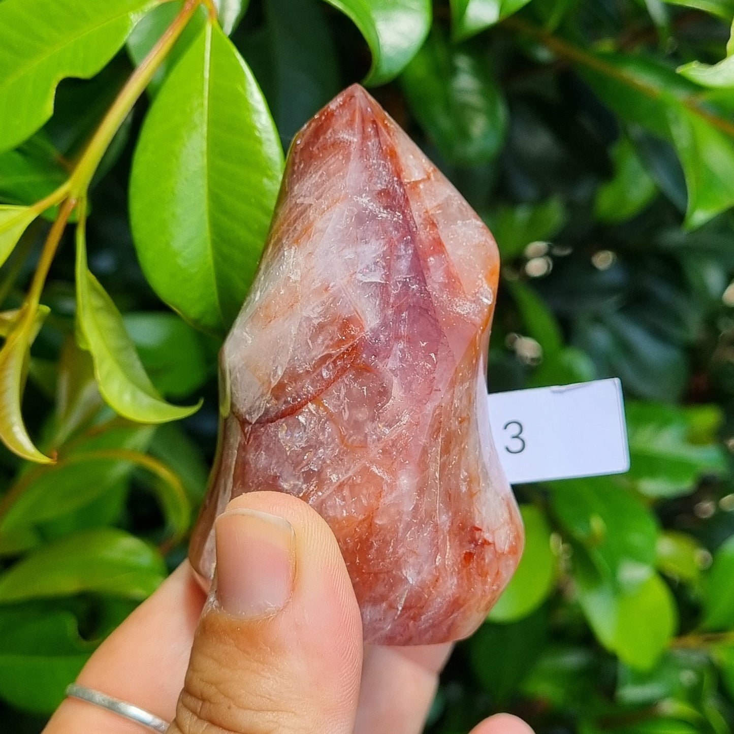 Fire Quartz Flame - Madagascar